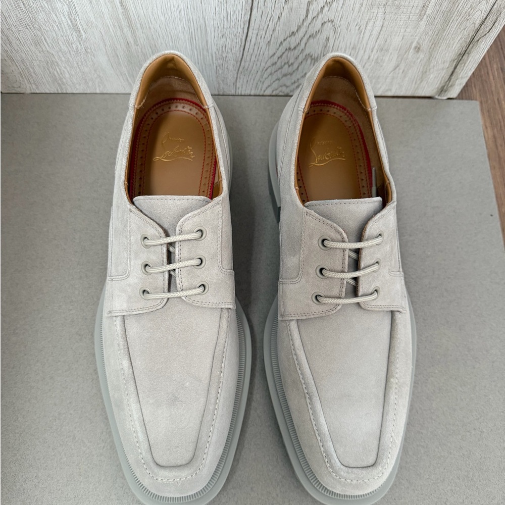 Christian Louboutin Crosta Our Georges Loafers Flat in Goose | Size 44 | BNWB - Picture 10 of 16